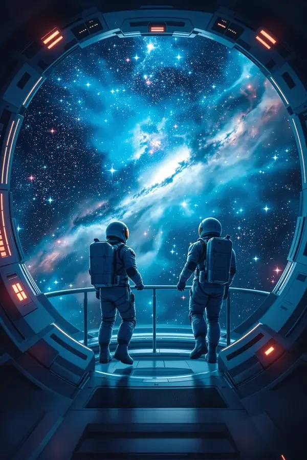 太空旅客 科幻电影海报