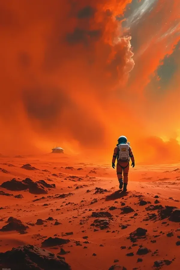 火星救援 科幻电影海报