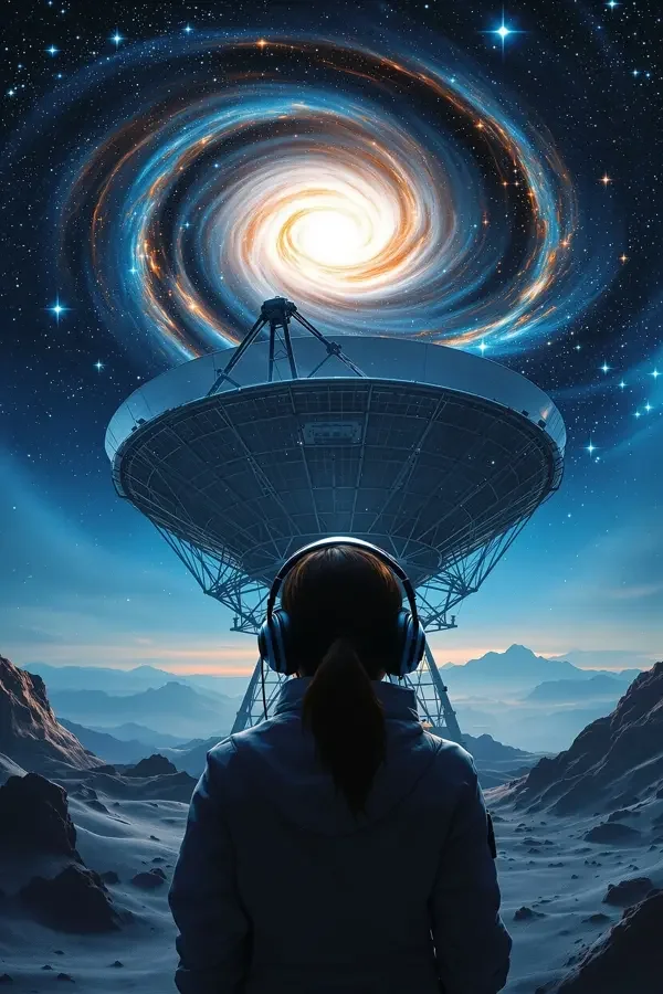 超时空接触 科幻电影海报