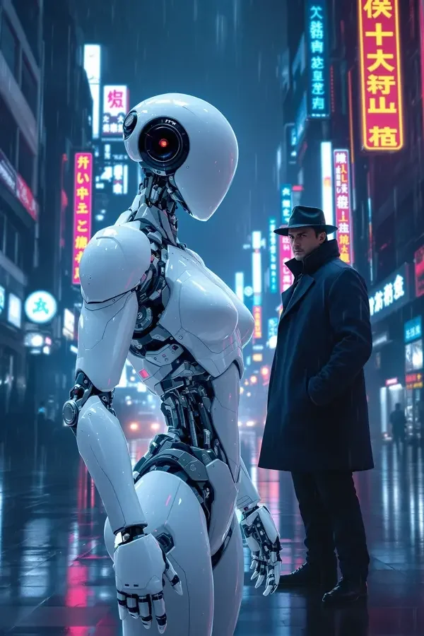 我，机器人 科幻电影海报
