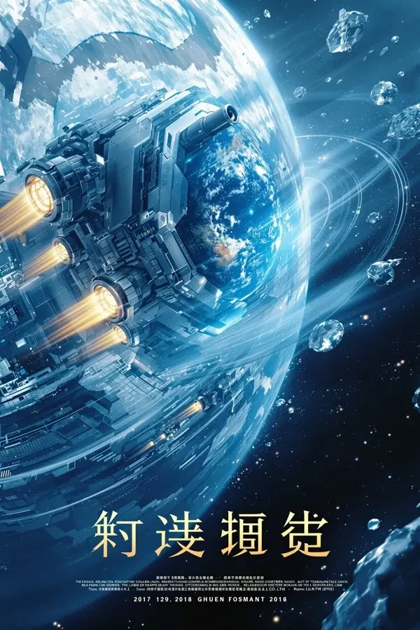 流浪地球 科幻电影海报